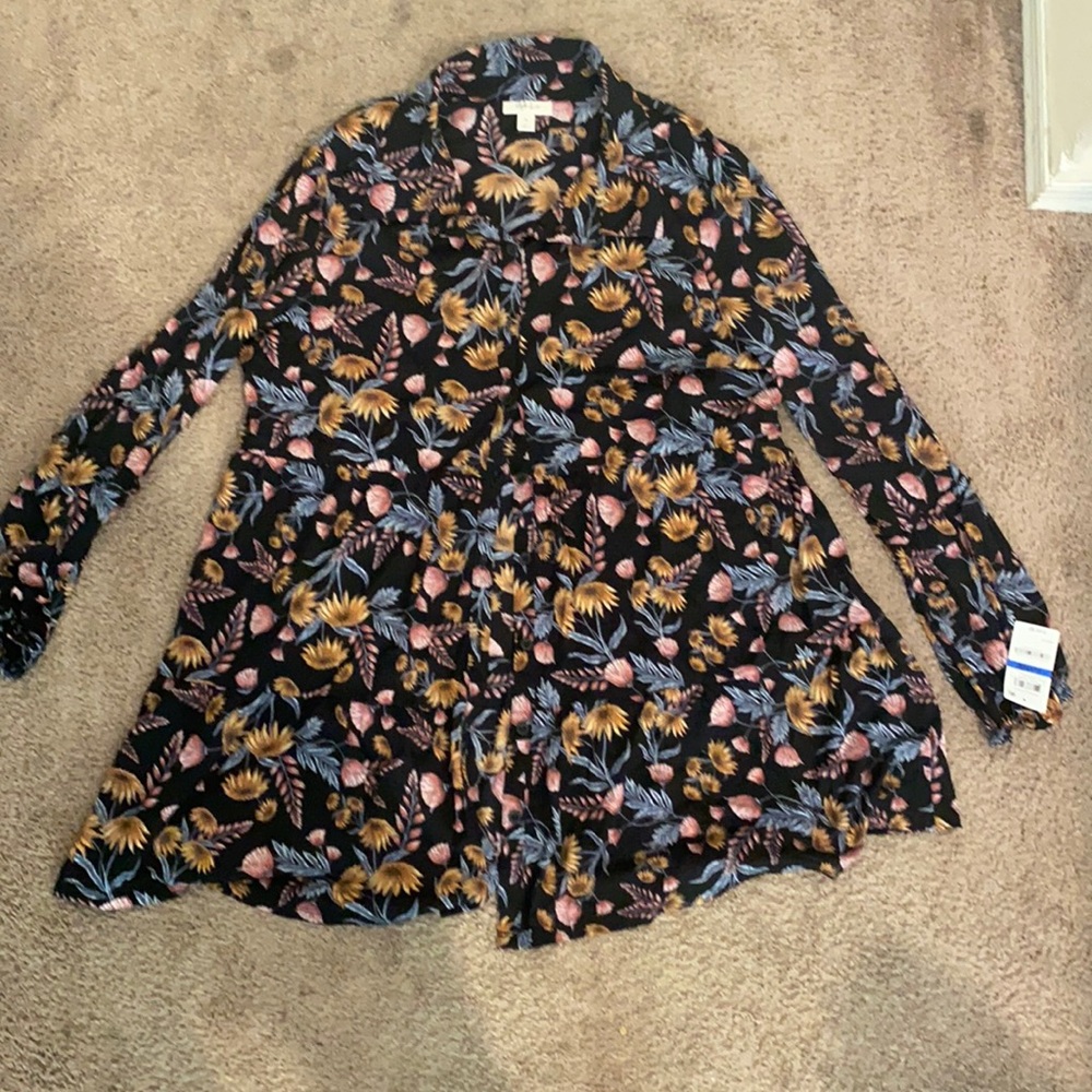 Floral style & co dress